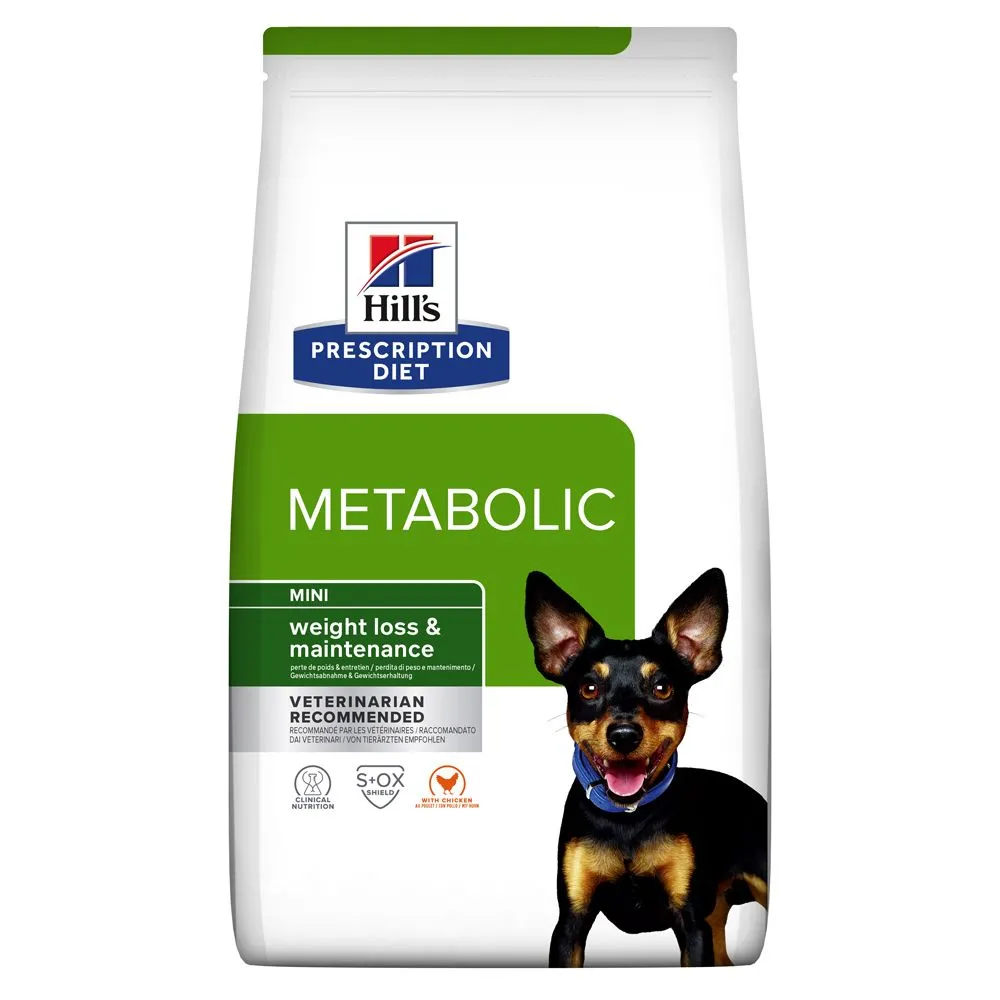 Hill's Prescription Diet Metabolic Croquettes Pour Petit Chien Au Poulet 9kg