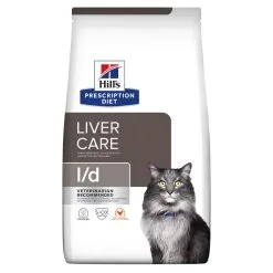Hill's Prescription Diet L/D Croquettes Pour Chat Au Poulet 1,5 Kg
