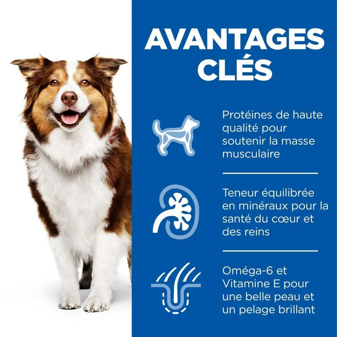 Hill's Science Plan Chien Mature Adult 7+ Medium Poulet – Image 3