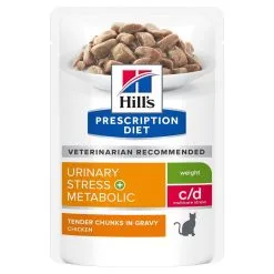 Hill's Prescription Diet Feline C/D Urinary Stress + Metabolic - Sachets