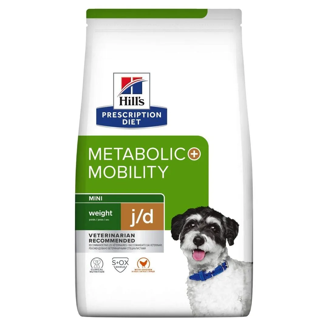 Hill's Prescription Diet Chien J/d Metabolic+Mobility Mini Poulet