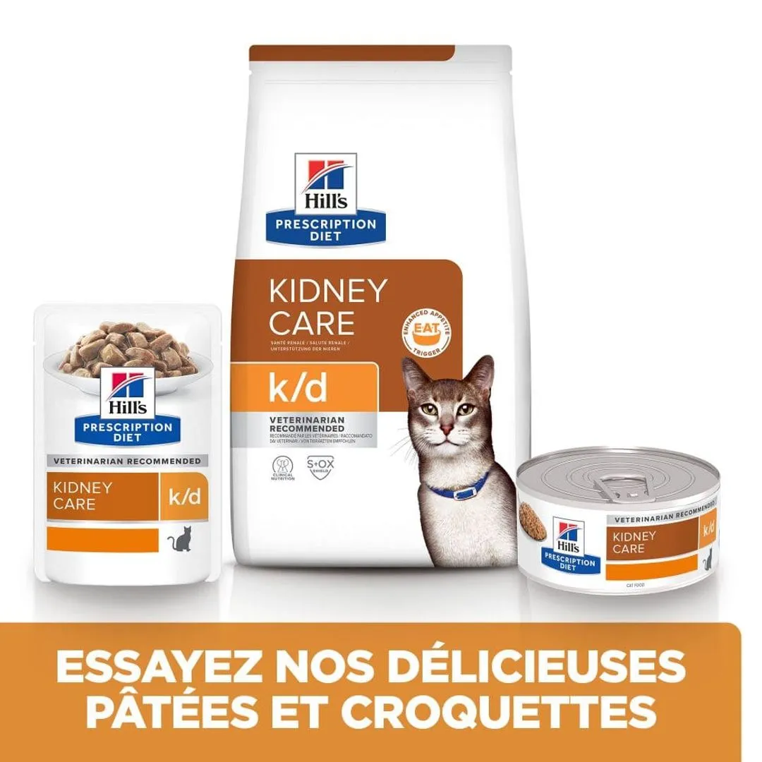 Hill's Prescription Diet Chat K/d Kidney Sachet Bœuf – Image 5