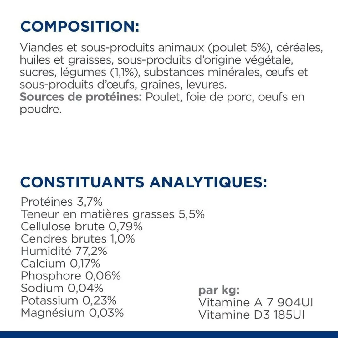 Hill's Prescription Diet Chien K/d Kidney Mijotés Poulet & Légumes – Image 7