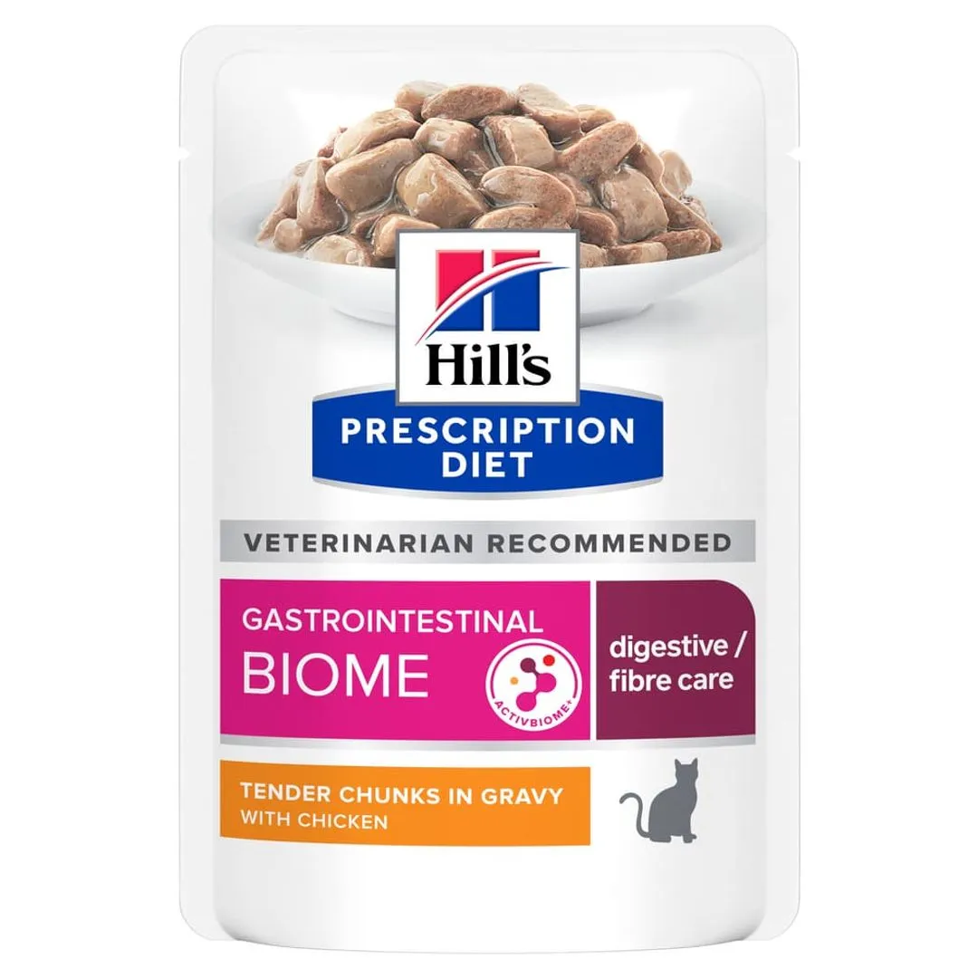 Hill's Prescription Diet Chat Gastrointestinal Biome Sachet Poulet