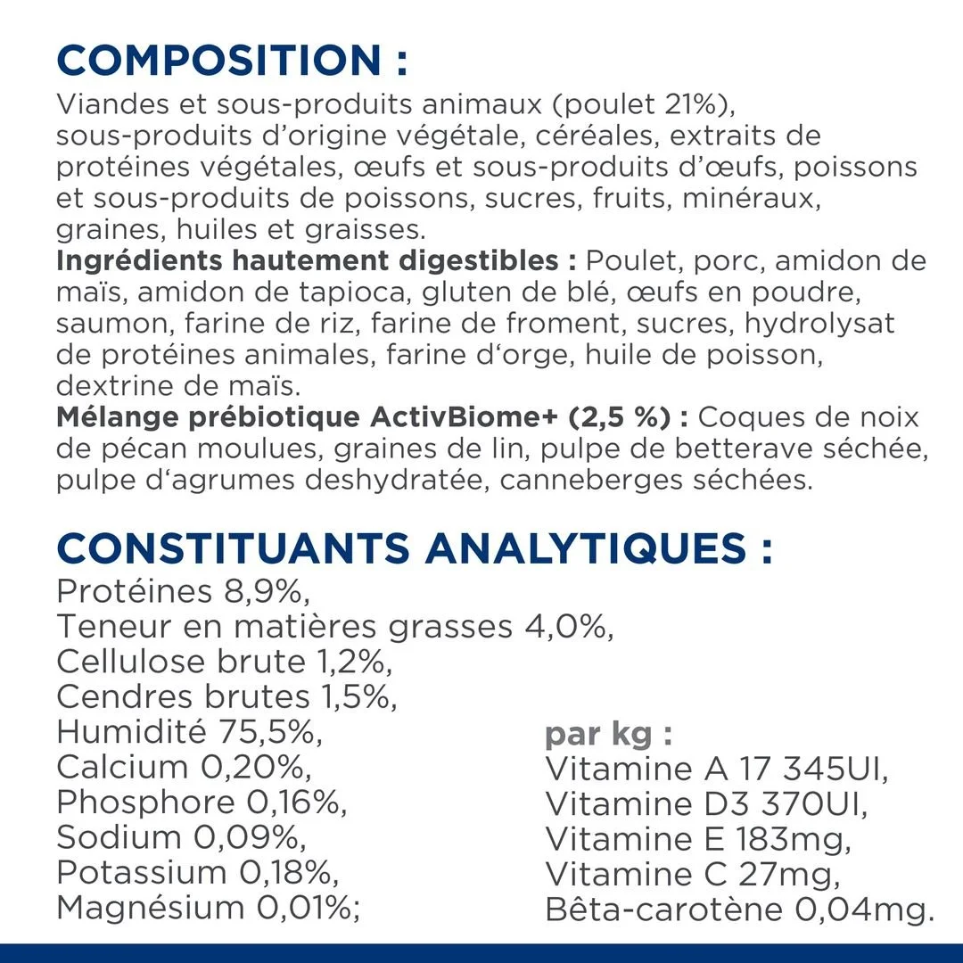 Hill's Prescription Diet Chat Gastrointestinal Biome Sachet Poulet – Image 6