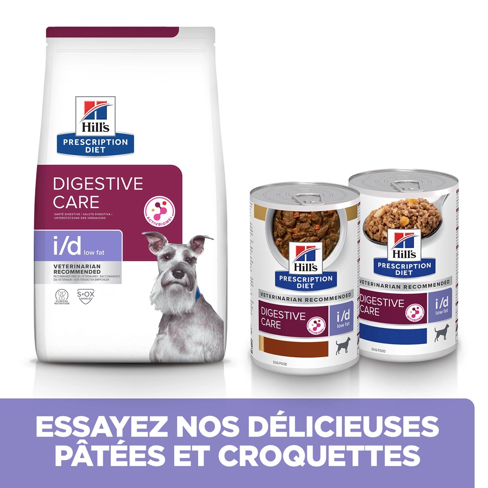 Hill's Prescription Diet I/D Low Fat Digestive Croquettes Pour Chien Au Poulet - 1.5Kg – Image 6