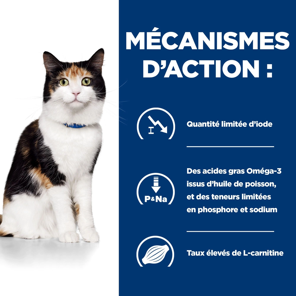 Hill's Prescription Diet Y/D Thyroïd Croquettes Pour Chat Au Poulet - 3Kg – Image 3
