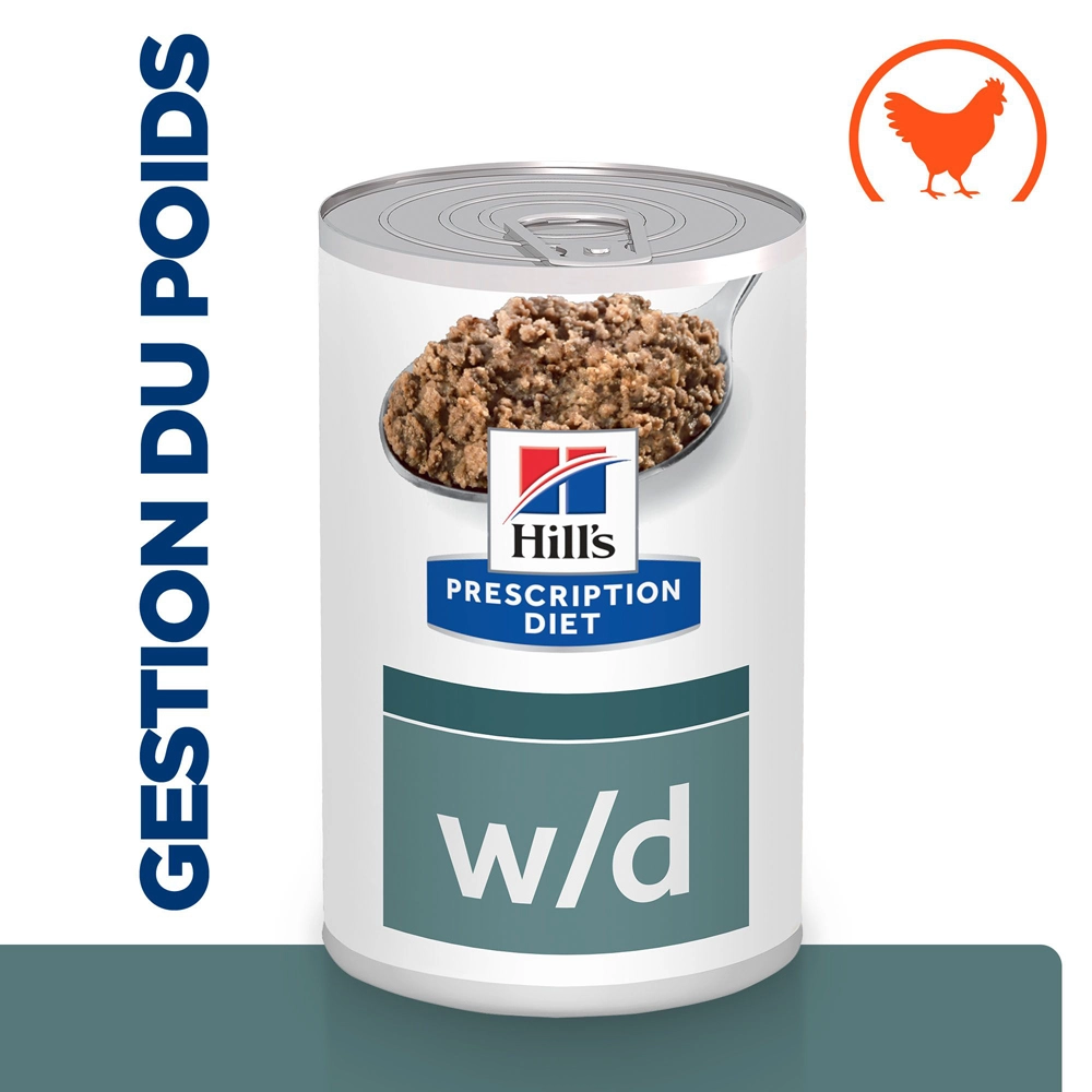 Hill's Prescription Diet W/D Pour Chien 12x370g – Image 2