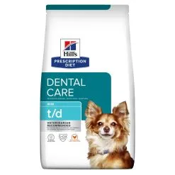Hill's Prescription Diet T/D Croquettes Pour Petit Chien Au Poulet - 3Kg