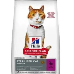 Hill's Science Plan Young Adult Sterilised - Canard - 10 Kg