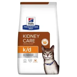 Hill's Prescription Diet K/D Croquettes Pour Chat Au Poulet - 3Kg